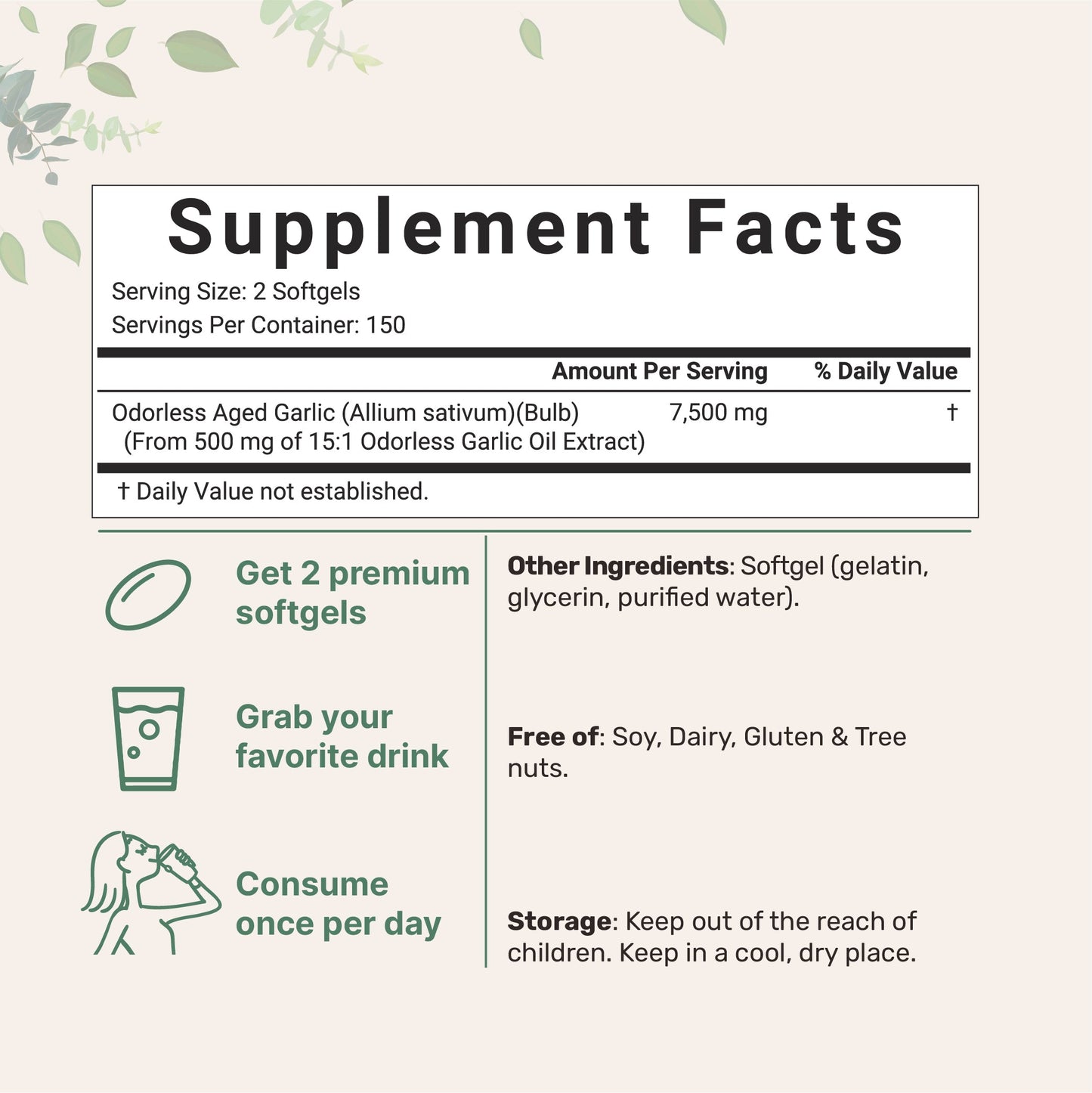 EARLY BLACK FRIDAY - Aged Garlic Softgels